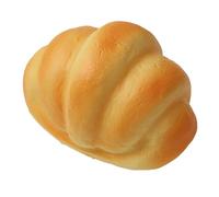 Funny Adorable Bread Simulation Portable For Cute Funny Bread Shaped Novelty Toy For Kids And Adults Soft PU Material Perfect For Home And Playful Vjw64 (Yellow4, 9X7X6cm)