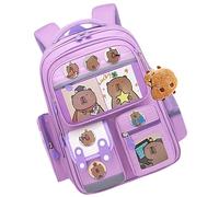 Funny Adorable Cartoon Schoolbag - Colorful Waterproof Backpack, Multiple Compartments For School Travel | Funny Backpack For School Travel Adorable Cartoon Colorful Waterproof Multiple Compartments