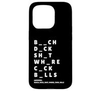 Funny Adult Dirty Humor Game Dirty Mind Words Case for iPhone 15 Pro