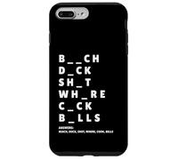 Funny Adult Dirty Humor Game Dirty Mind Words Case for iPhone 7 Plus/8 Plus