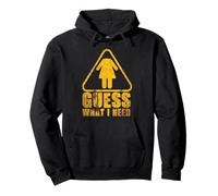 Funny Adult Humor Guess What I Need Sarcastic Headless Joke Pullover Hoodie