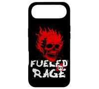 Funny Adult Humor, Skull on Fire Fueled by Rage Case for iPhone Air