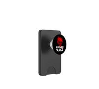 Funny Adult Humor, Skull on Fire Fueled by Rage PopSockets PopWallet for MagSafe