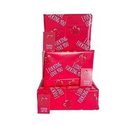 Funny Adult I Love You Gift Wrap & Gift Tags Wrapping Paper Sheets Perfect for Valentine's Day Anniversary & Birthday Pack 6
