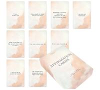 Funny Affirmation Cards - 55 Pieces Family Board Game | 3.54x2.36x0.79 Inches Spiritual Board Game for Adults Kids Teens Students Counselors Teachers Meditation Yoga Practice Classroom Spiritual Seeke