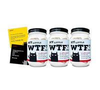 Funny Affirmation Jar: 60 Self Care Badass Quotes, Daily Positive Motivation Affirmation Note for Adult, My Little Wtf Jar Dark Humor Encouragement Card for Desktop Dorm Stress Relief Gag Gift (3Pcs)