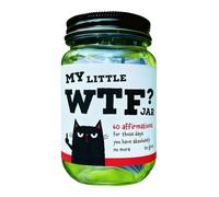 Funny Affirmation Jar: 60 Self Care Badass Quotes, Daily Sarcastic Affirmation Cards In a Jar, Adults Motivation Notes, My Little Wtf Jars Dark Humor Encouragement Cards For Desktop Dorm