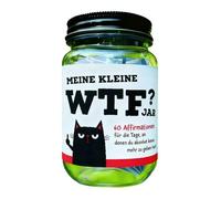 Funny Affirmation Jar: 60 Self Care Badass Quotes, Daily Sarcastic Affirmation Cards In a Jar, Adults Motivation Notes, My Little Wtf Jars Dark Humor Encouragement Cards For Desktop Dorm