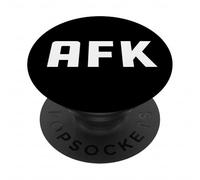 Funny AFK Away from Keyboard Coder Video Gamer PopSockets Adhesive PopGrip