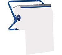 Funny AG-522 Wall Holder for Shop Towels, Metal Blue, Rolls up to 40 cm Wide