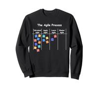 Funny Agile Process AOE project process management Sweatshirt
