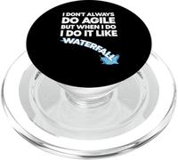 Funny Agile Scrum Master PopSockets PopGrip for MagSafe
