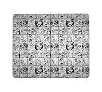 Funny Ahegao Print Mouse Pad Square Mouse Mat Non-Slip Mousepad Large Gaming Mouse Mat For Office Laptop 10 x 12 inch