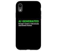Funny AI Generated Create Ridiculously Charismatic Human Fun Case for iPhone XR