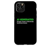Funny AI Generated Create Ridiculously Handsome Human Mens Case for iPhone 11 Pro