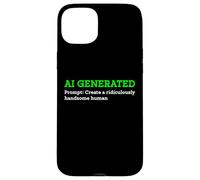 Funny AI Generated Create Ridiculously Handsome Human Mens Case for iPhone 15 Plus