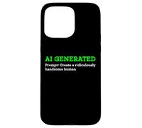 Funny AI Generated Create Ridiculously Handsome Human Mens Case for iPhone 15 Pro Max