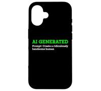 Funny AI Generated Create Ridiculously Handsome Human Mens Case for iPhone 16