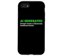 Funny AI Generated Create Ridiculously Handsome Human Mens Case for iPhone SE (2020) / 7/8
