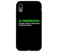 Funny AI Generated Create Ridiculously Handsome Human Mens Case for iPhone XR