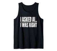 Funny AI Humor for Tech Lovers and Internet Meme Fans Tank Top