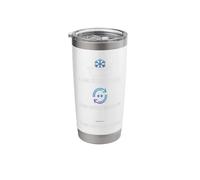 Funny AI Morning Routine Cold Plunge Agentic Workflow Stainless Steel Insulated Tumbler