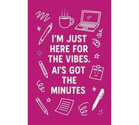 Funny AI Novelty Notebook: A Hilarious 6x9 Hardback Notebook for Tech Lovers, Coders, Office Banter & Secret Santa Gifting - 100 White Lined Pages