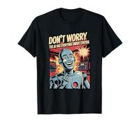 Funny AI Programmer Don’t Worry The Robot Has It Covered T-Shirt