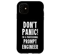 Funny AI Prompt Engineer Case for iPhone 11