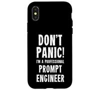 Funny AI Prompt Engineer Case for iPhone X/XS