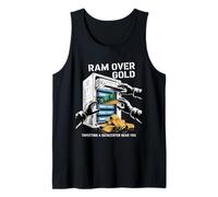 Funny AI RAM Over Value Datacenter Computing Power Design Tank Top