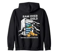 Funny AI RAM Over Value Datacenter Computing Power Design Zip Hoodie