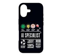 Funny AI Specialist Skills Coffee Wine Tech Humor Sarcastic Case for iPhone 17