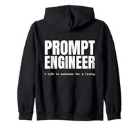 Funny AI Tech for Men or Women in Artificial Intelligence Zip Hoodie