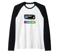 Funny AI Vibe Coder 99% Prompts 1% Panic 0% Semicolons Humor Raglan Baseball Tee