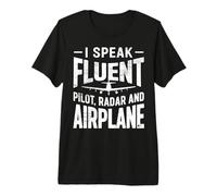 Funny Air Traffic Controller Radar Airplane Airport ATC Premium T-Shirt