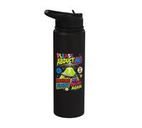 Funny Airport Exchange UFO Flight Delay Humor Stainless Steel Insulated Water Bottle