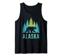 Funny Alaska Camping Tee for Adventure Lovers Tank Top