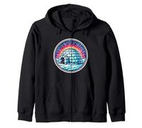 Funny Alaskan Eskimo Zip Hoodie
