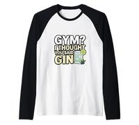 Funny Alcohol Quotes for Athletes and Bodybuilders Raglan Baseball Tee