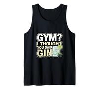 Funny Alcohol Quotes for Athletes and Bodybuilders Tank Top