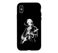 Funny Alexander Hamilton Playing Guitar Smoking Vintage Case for iPhone X/XS