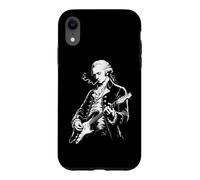 Funny Alexander Hamilton Playing Guitar Smoking Vintage Case for iPhone XR