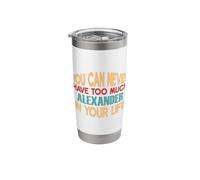 Funny Alexander Personalized Tshirt First Name Joke Item Stainless Steel Insulated Tumbler