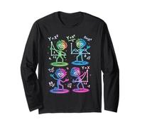 Funny Algebra Dance Function Math Teacher Geek Idea for Kids Long Sleeve T-Shirt