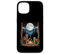 Funny Alien Bigfoot Campfire Sasquatch UFO Bbq Friends Fun Case for iPhone 13