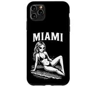 Funny Alien Bikini Model Miami Summer Vacation Beach Case for iPhone 11 Pro Max