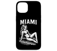 Funny Alien Bikini Model Miami Summer Vacation Beach Case for iPhone 13