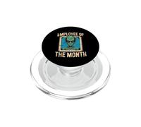 FUNNY ALIEN Employee of the Month PopSockets PopGrip for MagSafe