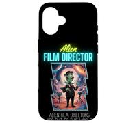 Funny Alien Film Director Sci-Fi Filmmaker Space UFO Lovers Case for iPhone 16
